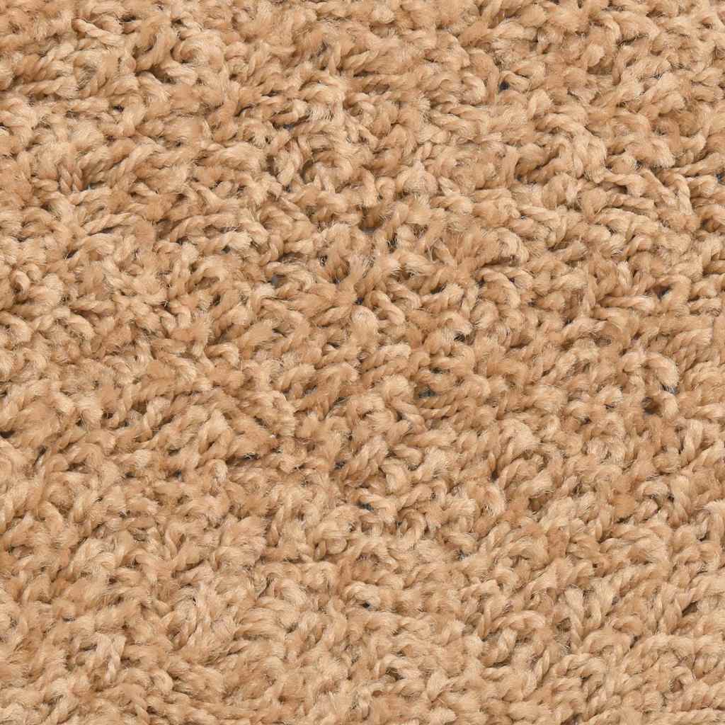 Prostirke za stepenice 15 kom 56x17x3 cm bež poluokrugle
