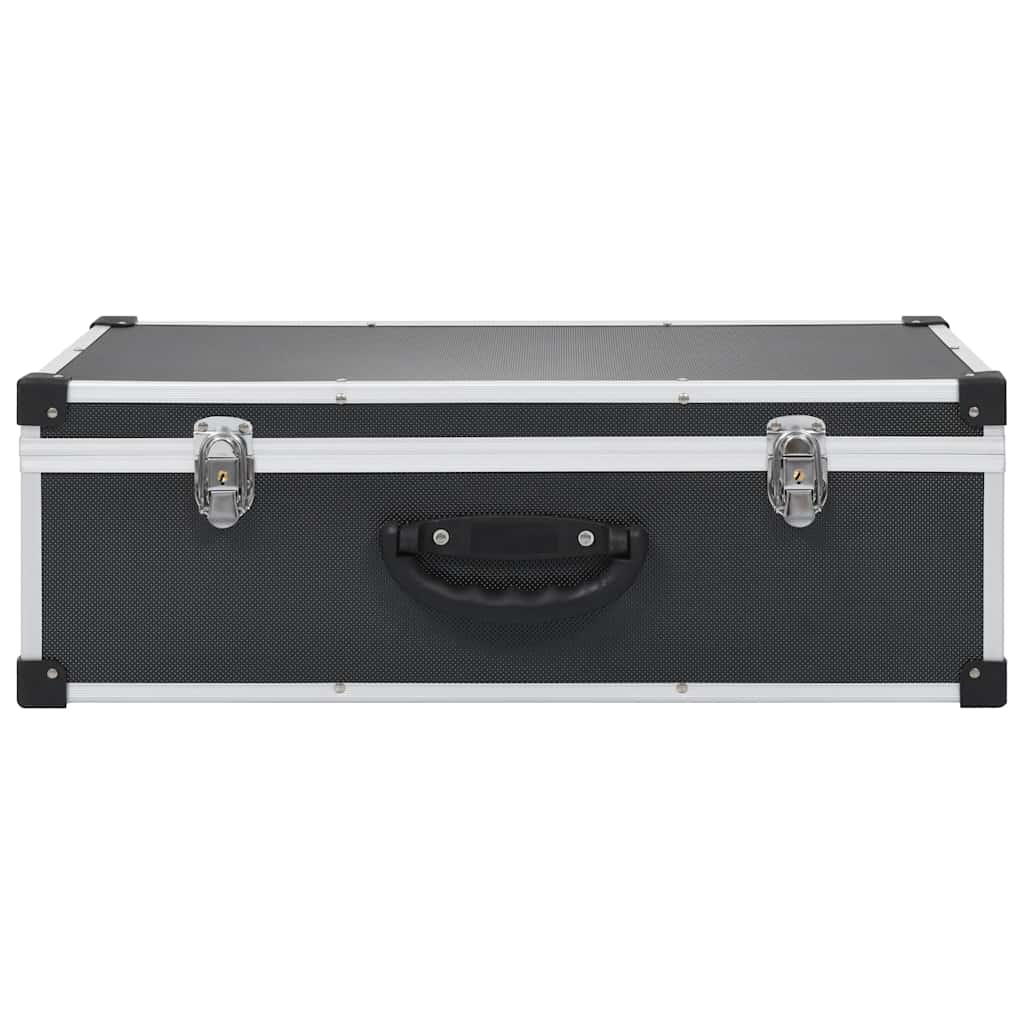 Kutija za 80 CD-ova aluminijska ABS crna