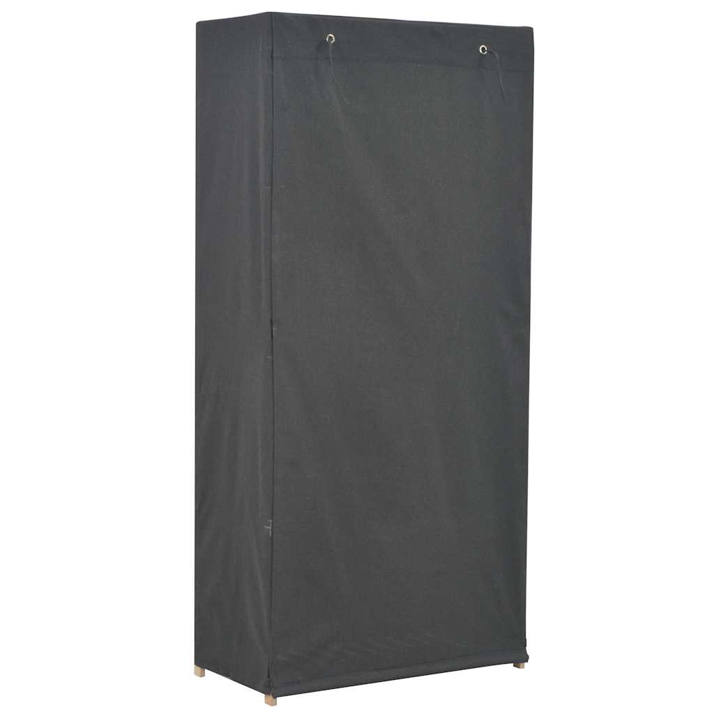 Ormar od tkanine sivi 79 x 40 x 170 cm