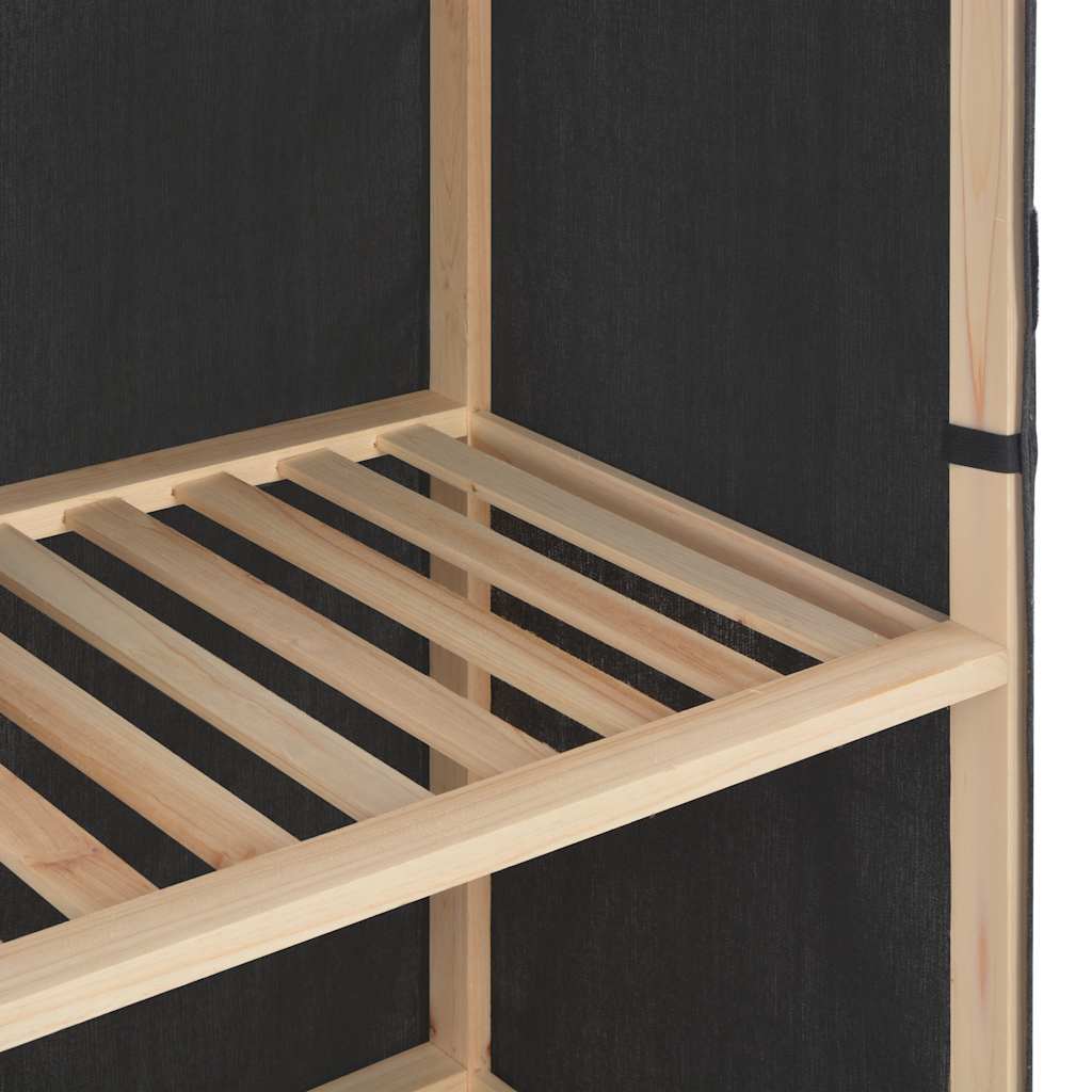Ormar od tkanine sivi 79 x 40 x 170 cm