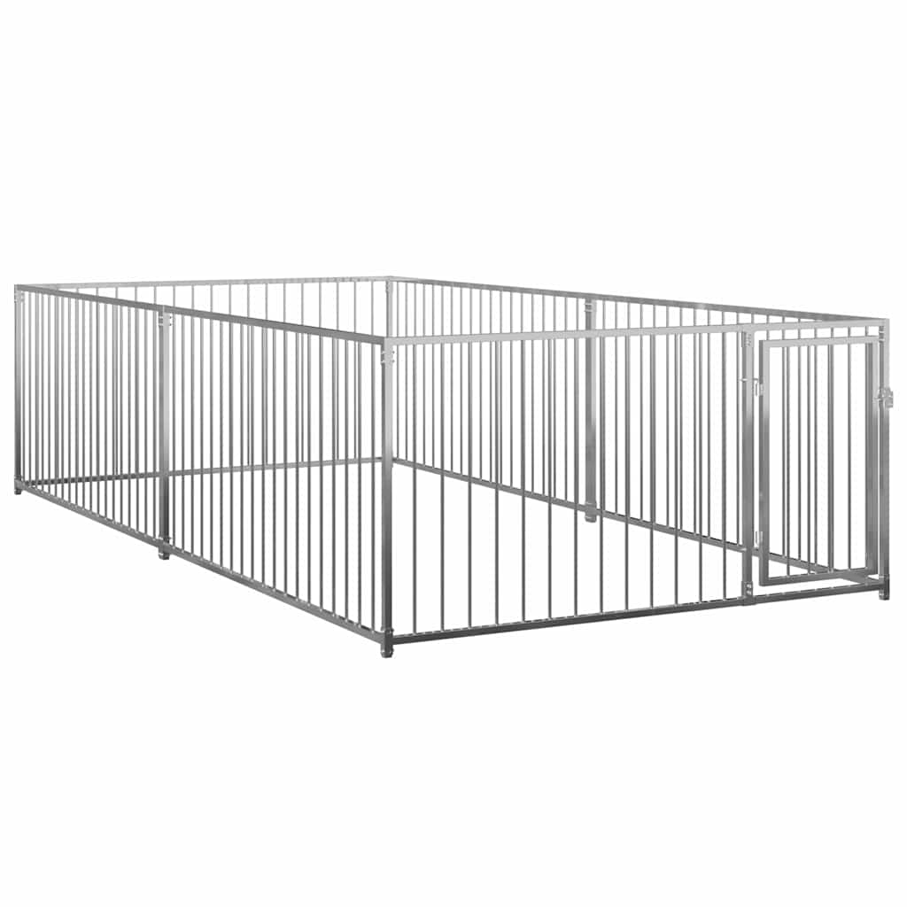 Vanjski kavez za pse 200 x 400 x 100 cm