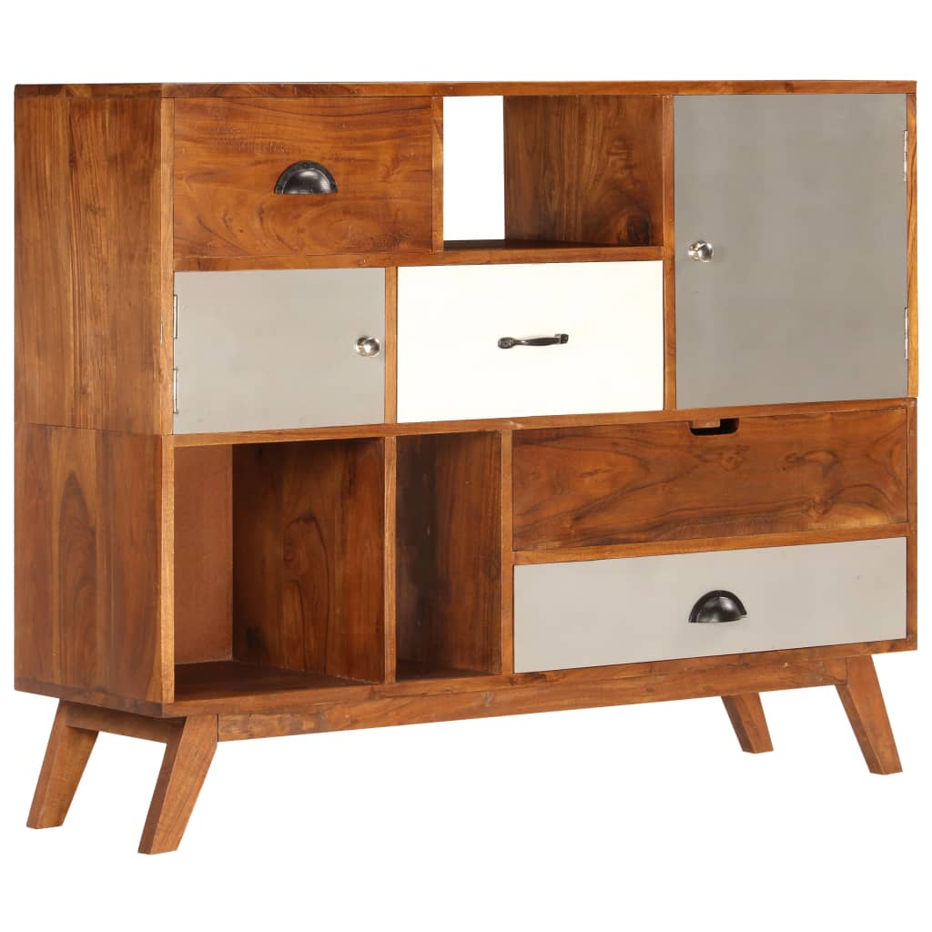 Komoda od masivnog bagremovog drva 115 x 35 x 86 cm