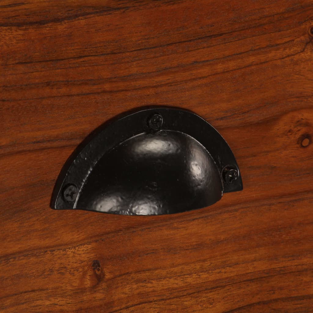 Komoda od masivnog bagremovog drva 115 x 35 x 86 cm
