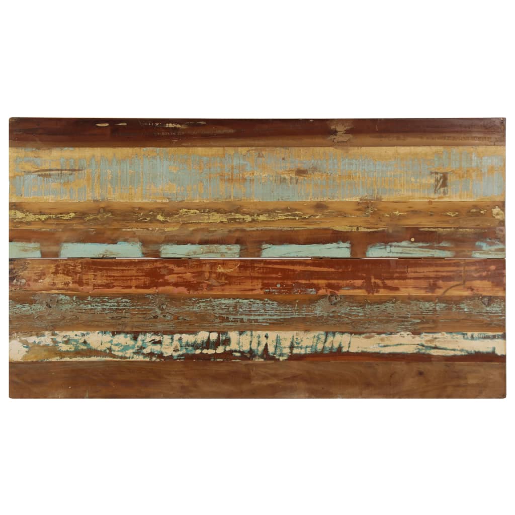 Blagovaonski stol od masivnog obnovljenog drva 140 x 80 x 76 cm