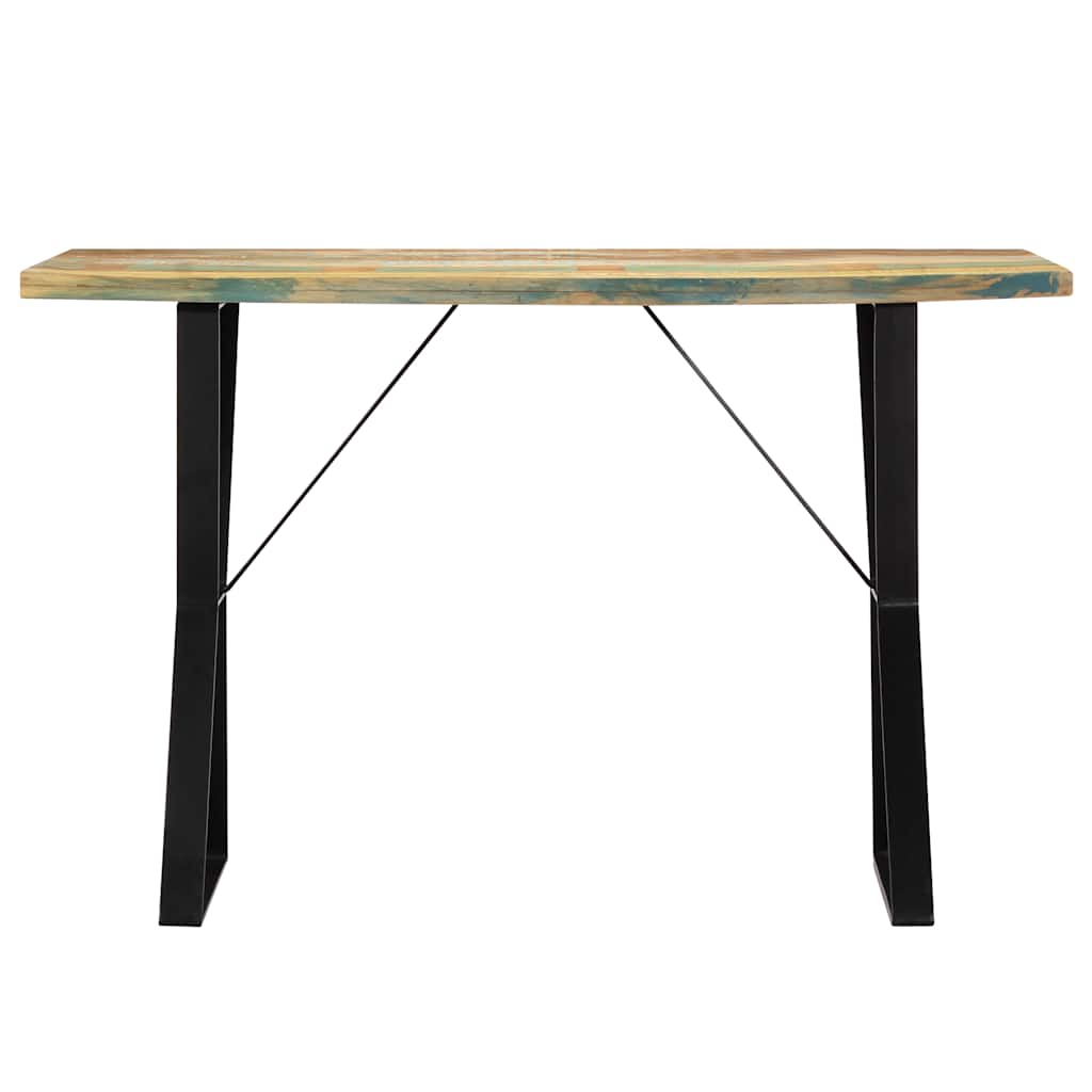 Blagovaonski stol od masivnog obnovljenog drva 120 x 60 x 76 cm