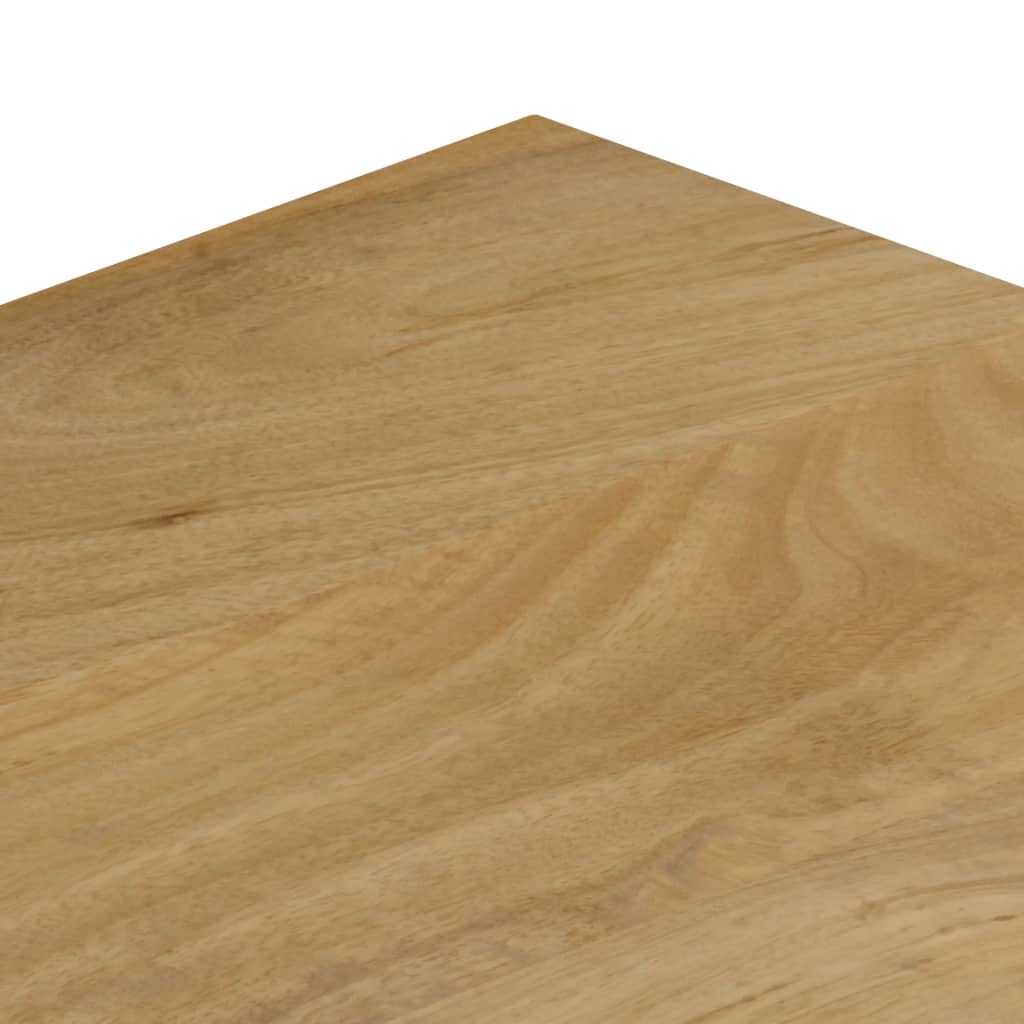 Stolić za kavu 100 x 50 x 35 cm od masivnog drva manga i čelika