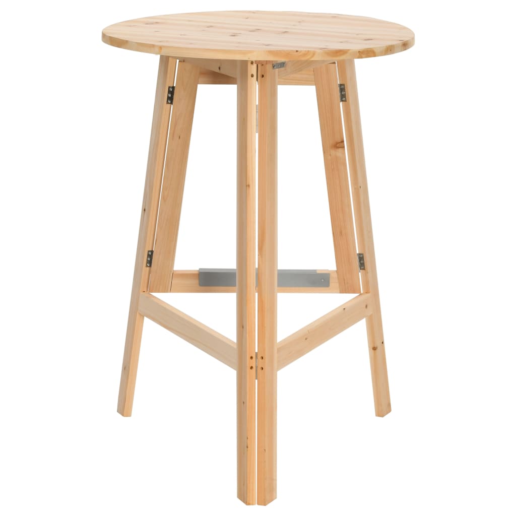 Sklopivi barski stol od jelovine 78 cm
