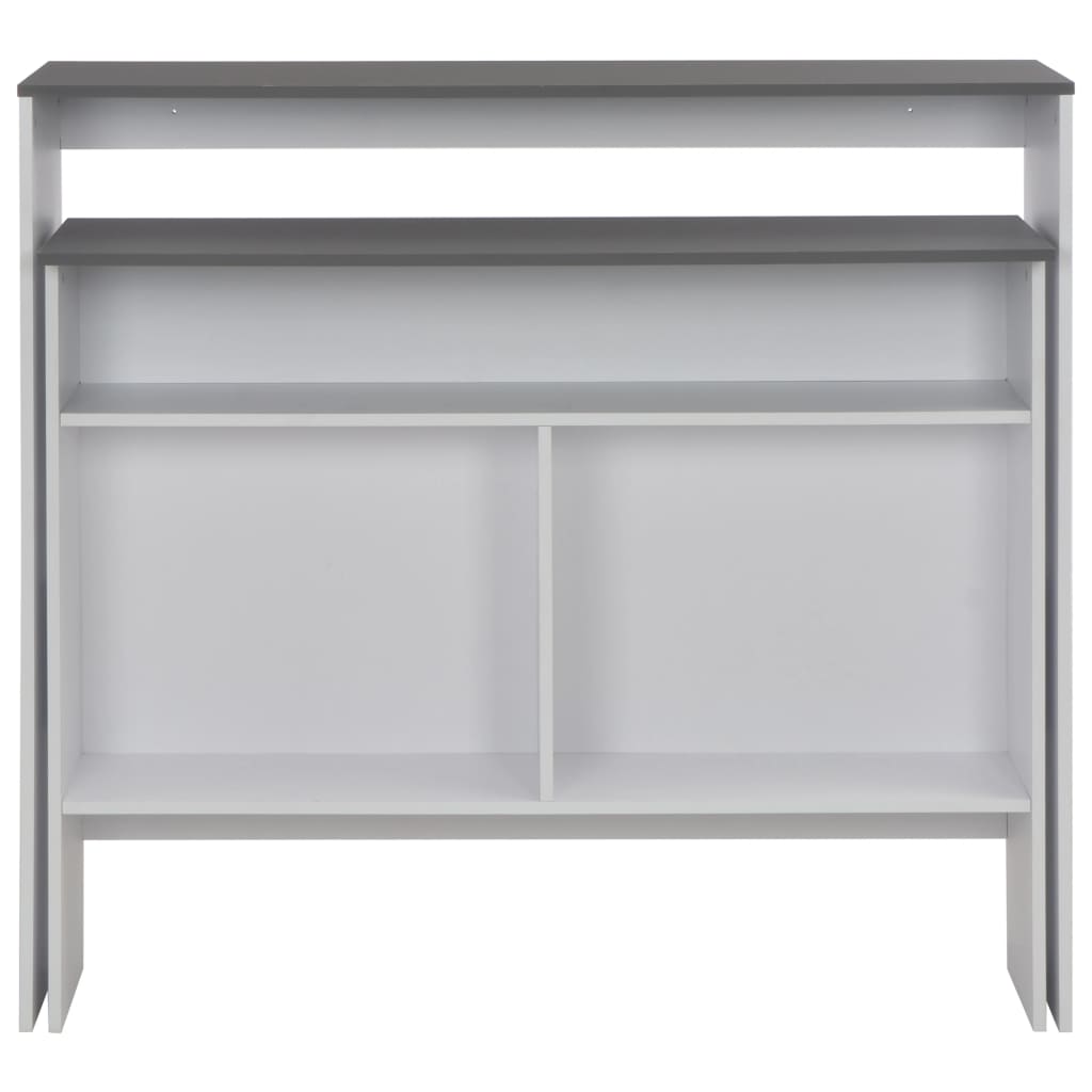 Barski stol s 2 stolne ploče 130x40x120 cm