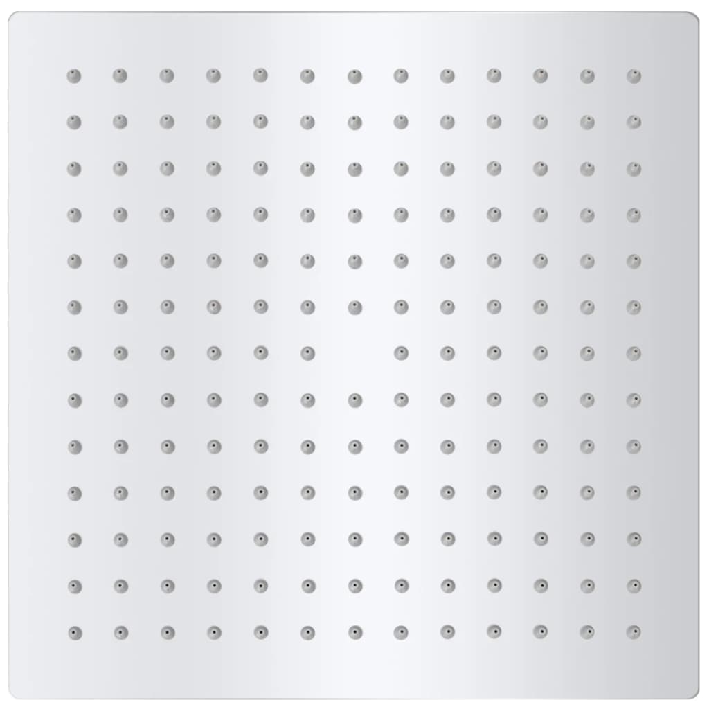 Glava za tuš od nehrđajućeg čelika 2 kom 25 x 25 cm