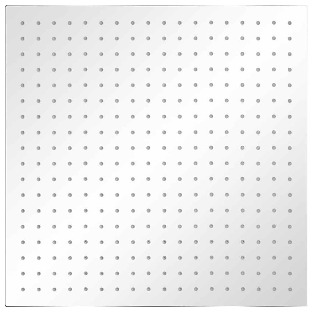 Glava za tuš od nehrđajućeg čelika 2 kom 50 x 50 cm