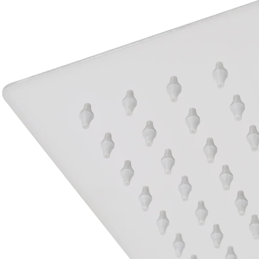 Glava za tuš od nehrđajućeg čelika 2 kom 50 x 50 cm