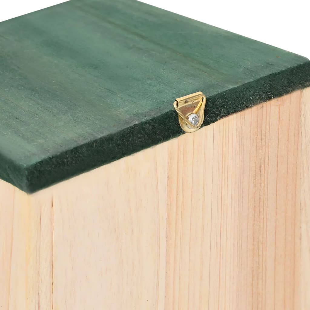 Kućice za ptice 8 kom drvene 12 x 12 x 22 cm