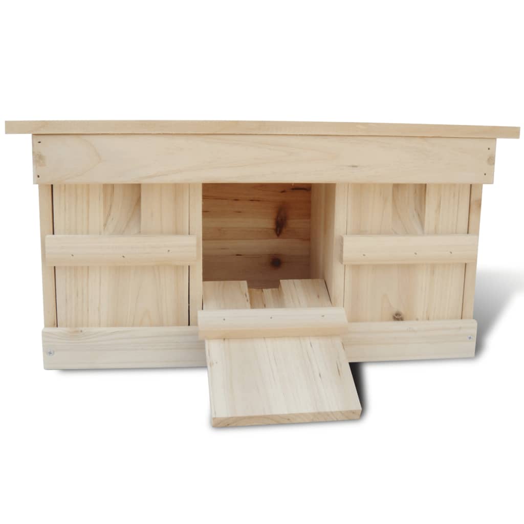 Kućica za vrapce 2 kom drvena 44 x 15,5 x 21,5 cm
