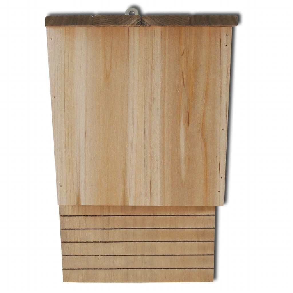 Kućice za šišmiše 4 kom 22 x 12 x 34 cm drvene