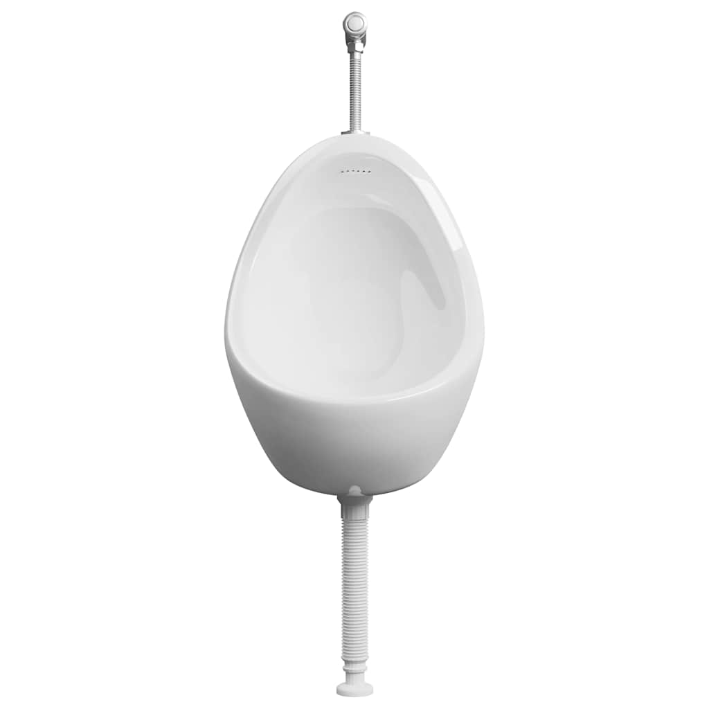 Zidni pisoar s ventilom za ispiranje keramički bijeli