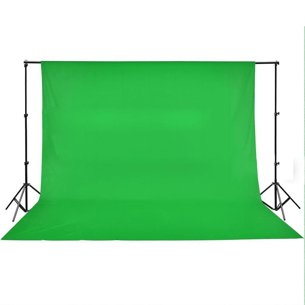 Pozadina pamučna bez stalka zelena 500 x 300 cm chroma key