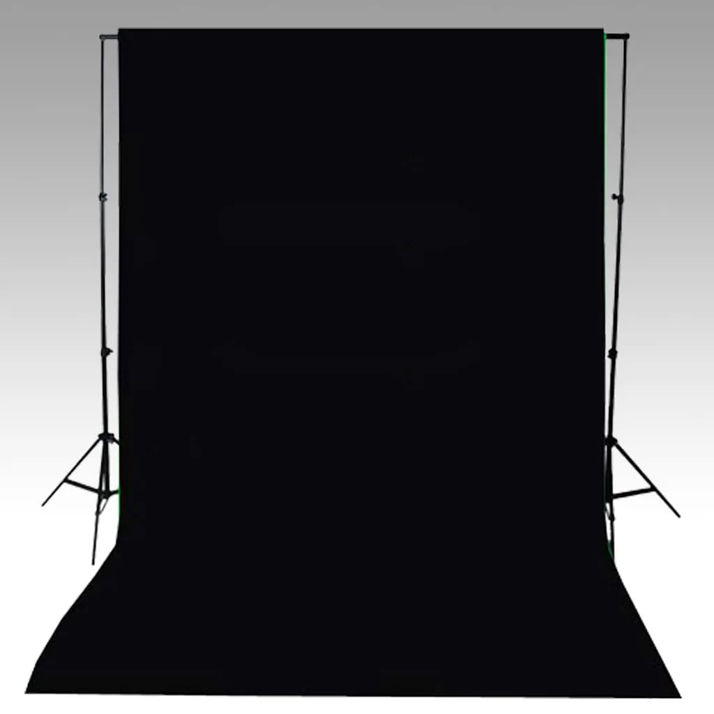 Pozadina pamučna bez stalka crna 600 x 300 cm