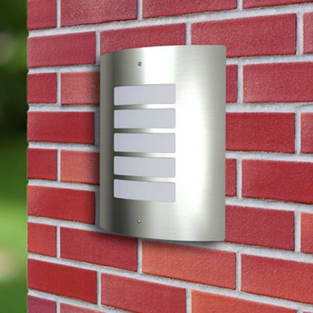 Dvije vodootporne zidne lampe od nehrđajućeg čelika 60 W