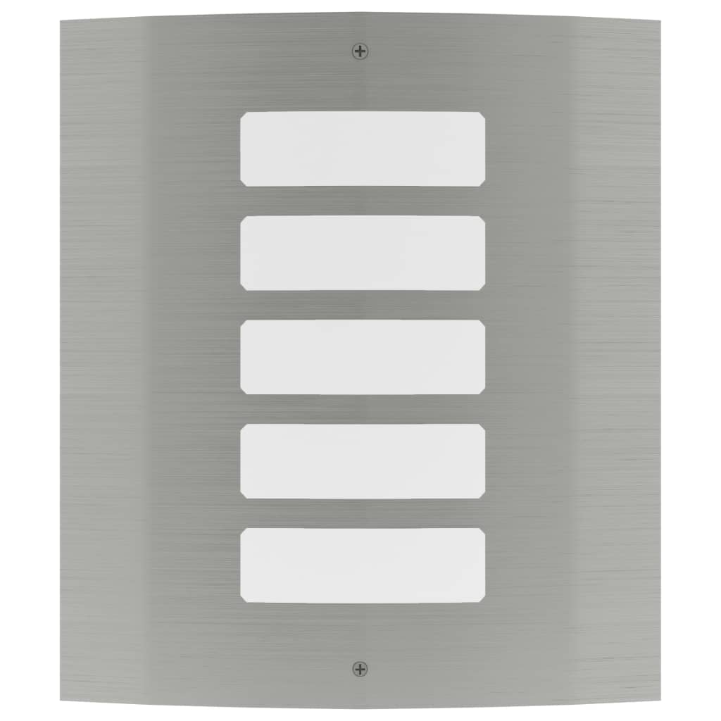 Dvije vodootporne zidne lampe od nehrđajućeg čelika 60 W