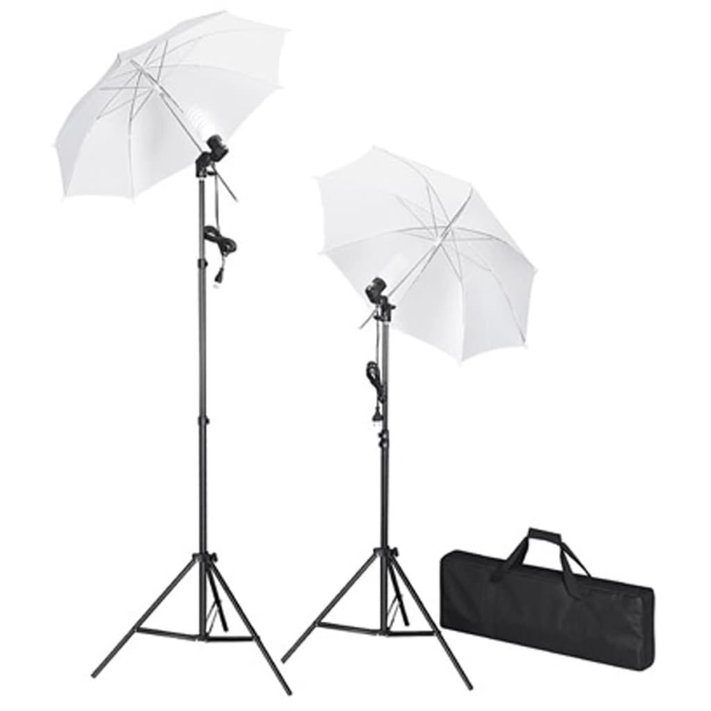 Studijski set bijela pozadina 600 x 300 cm i svjetla