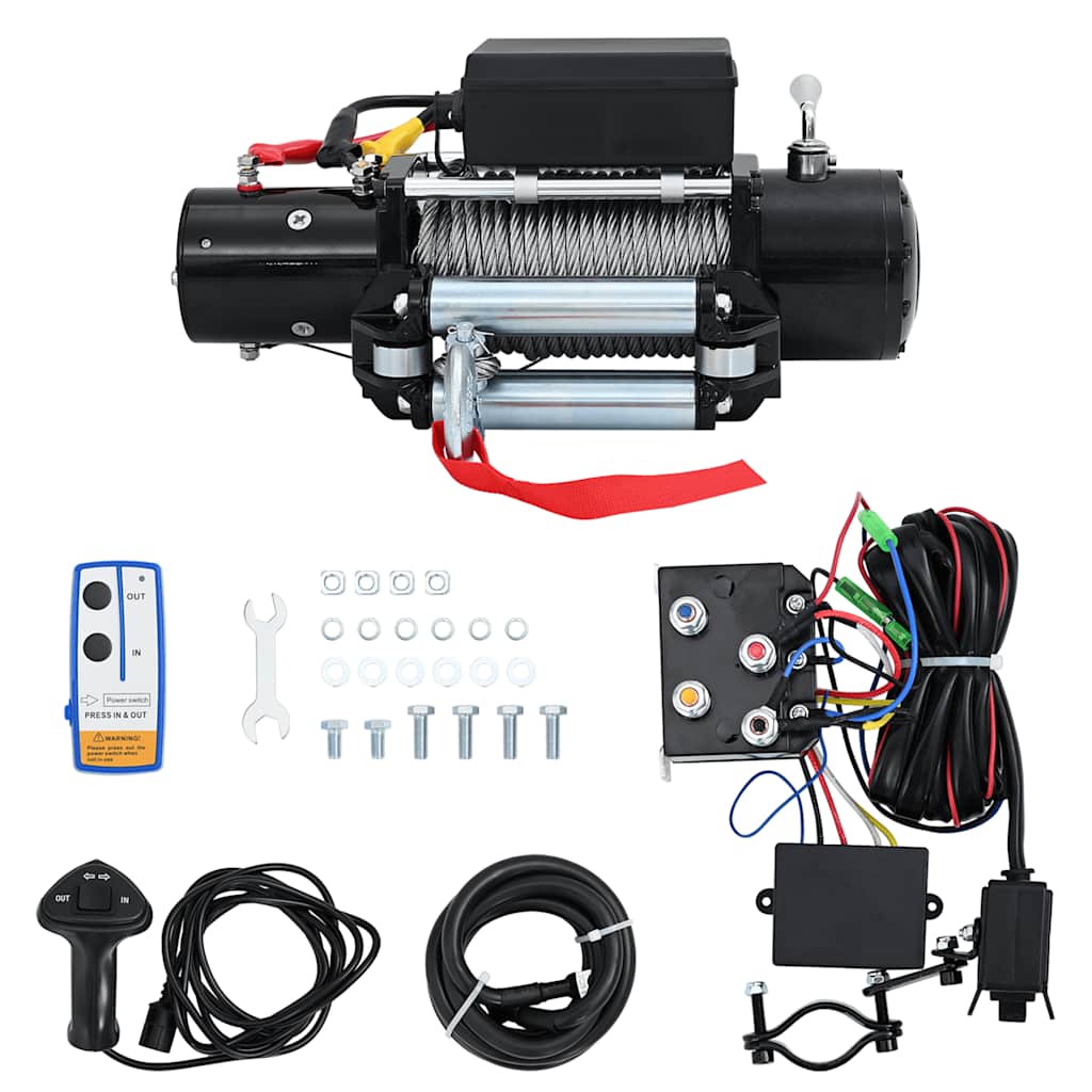 Električno vitlo 12 V 5909 kg