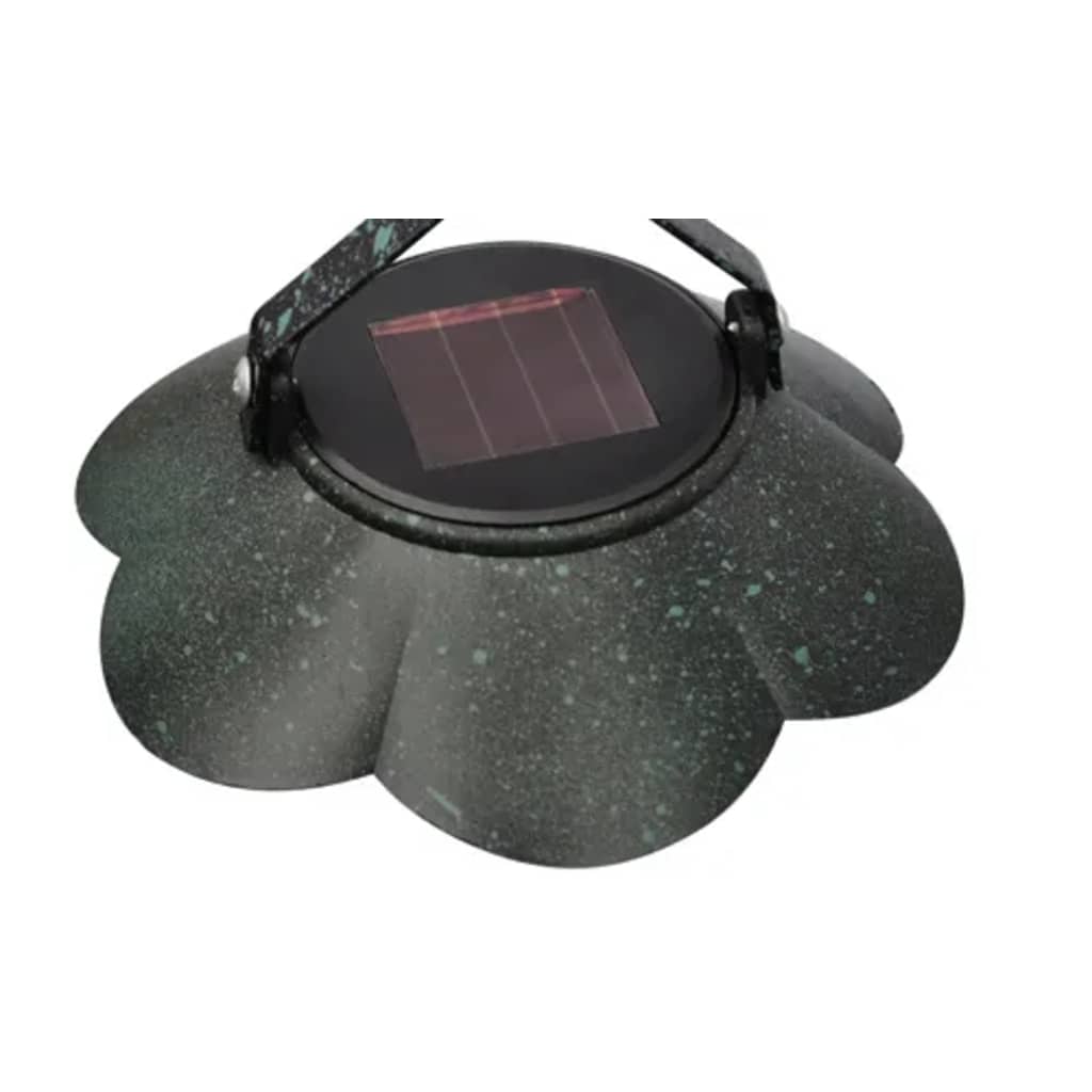 Stalak za lončanice s cvijećem sa solarnom rasvjetom