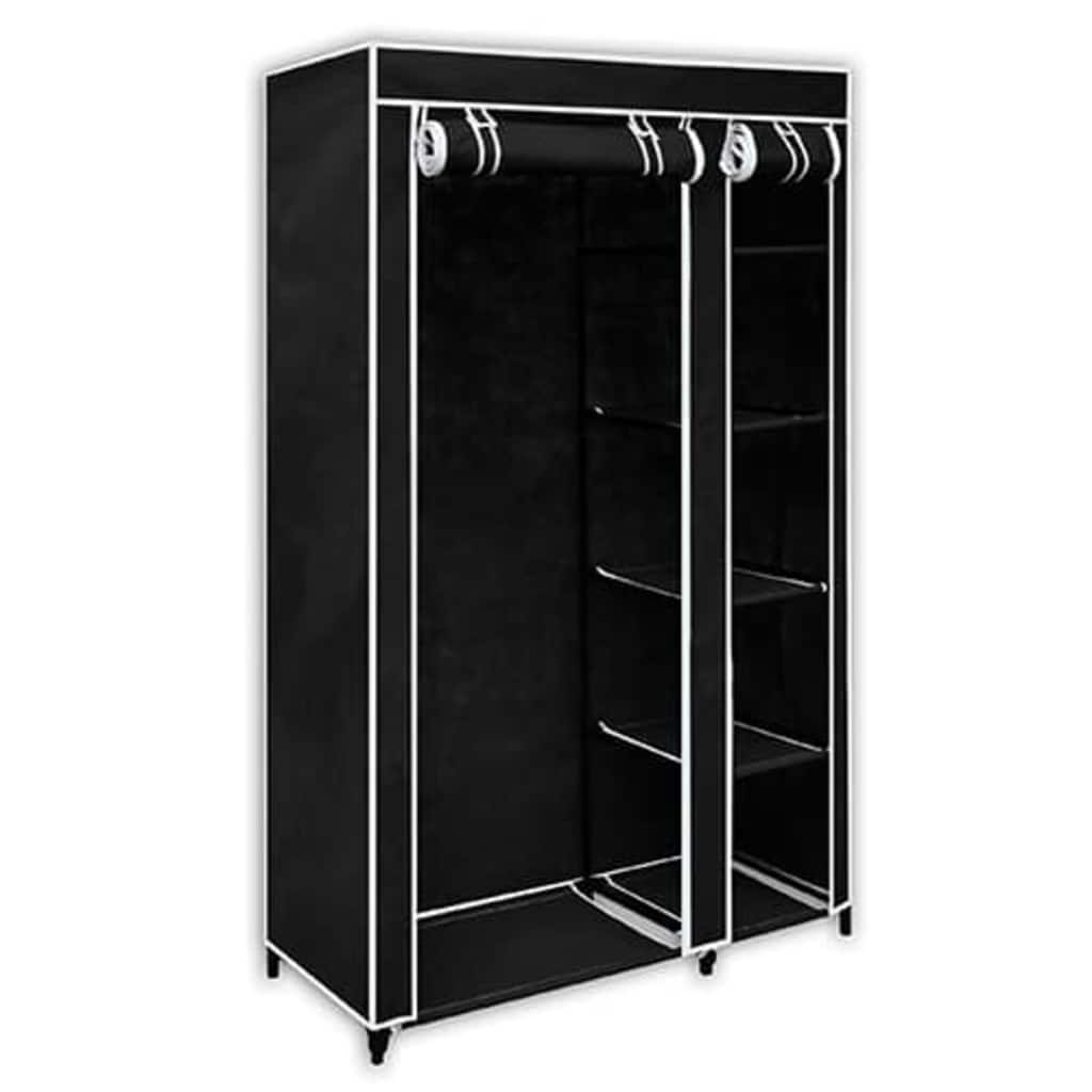 Sklopivi Ormar Crni 110 x 45 x 175 cm