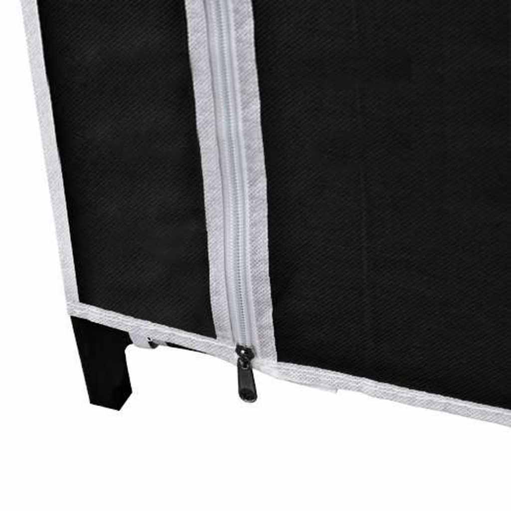 Sklopivi Ormar Crni 110 x 45 x 175 cm