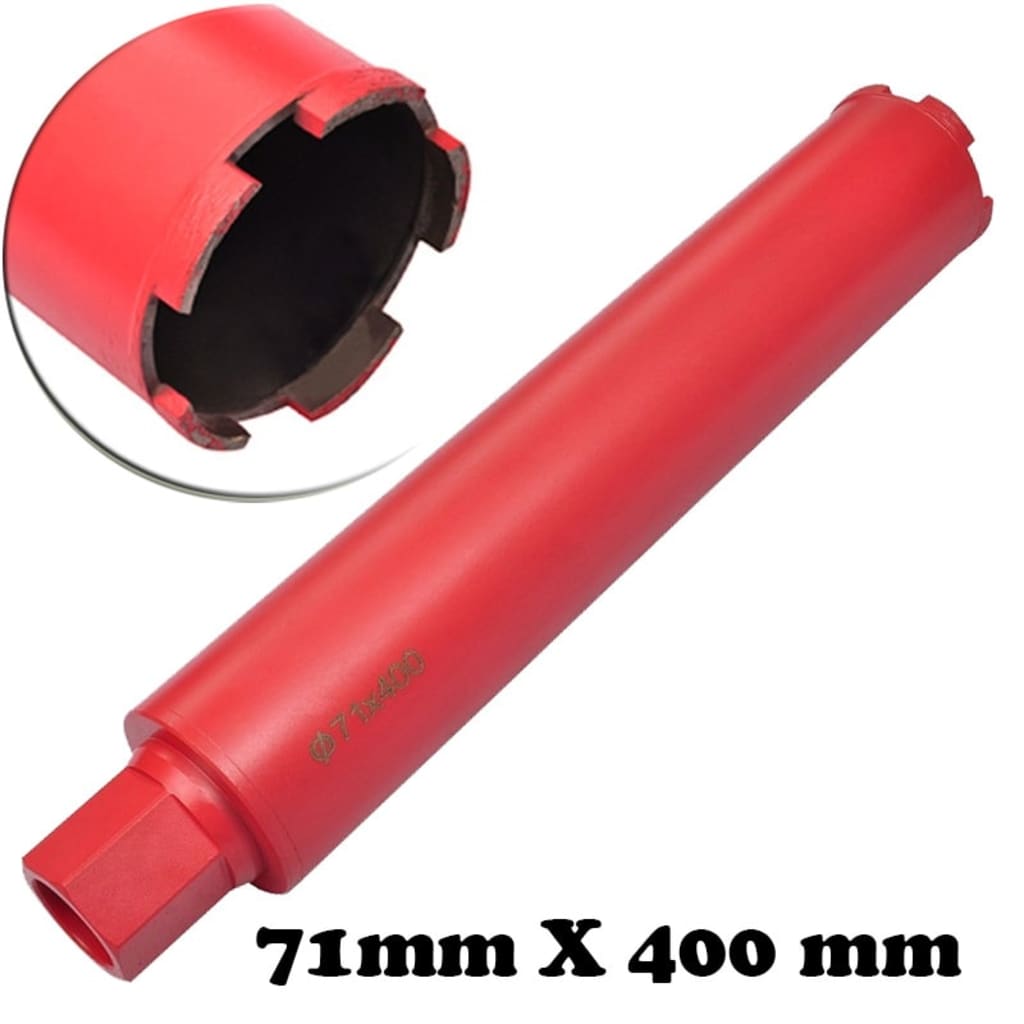 71 mm x 400 mm dijamantno svrdlo za suho i mokro bušenje