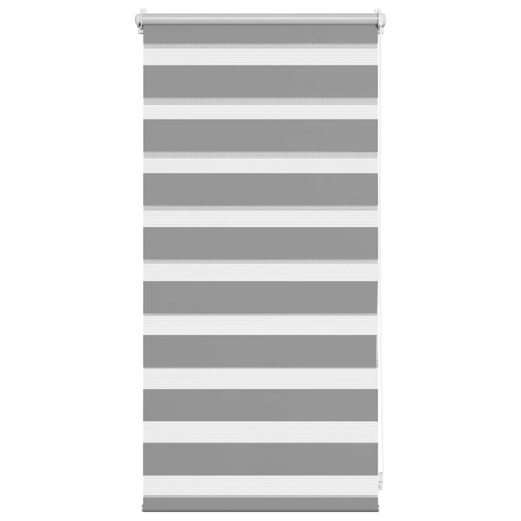 Zebra zavjesa 40,9x100 cm Širina tkanine 36,7 cm siva