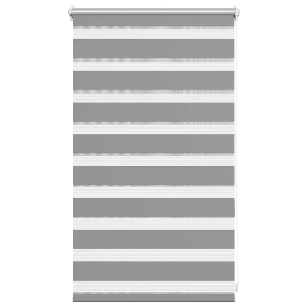 Zebra zavjesa 50,9x100 cm Širina tkanine 46,7 cm siva