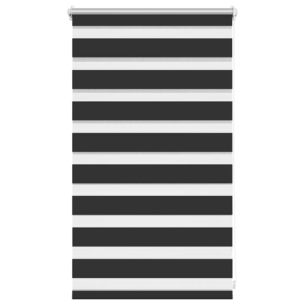 Zebra zavjesa 50,9x100 cm Širina tkanine 46,7 cm crna