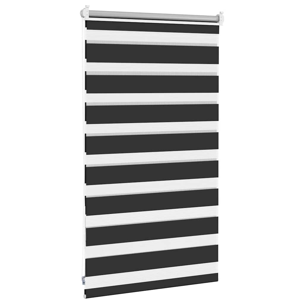 Zebra zavjesa 50,9x100 cm Širina tkanine 46,7 cm crna