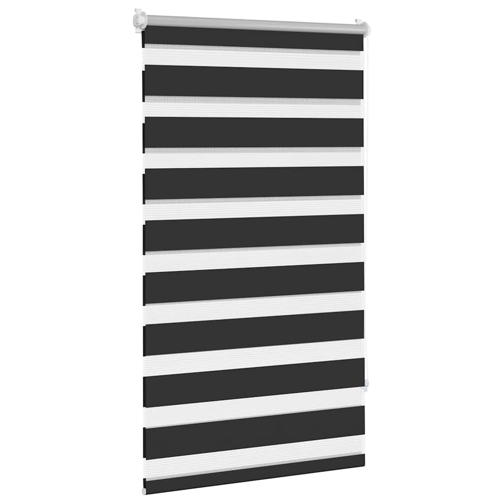 Zebra zavjesa 70,9x120 cm Širina tkanine 66,7 cm crna
