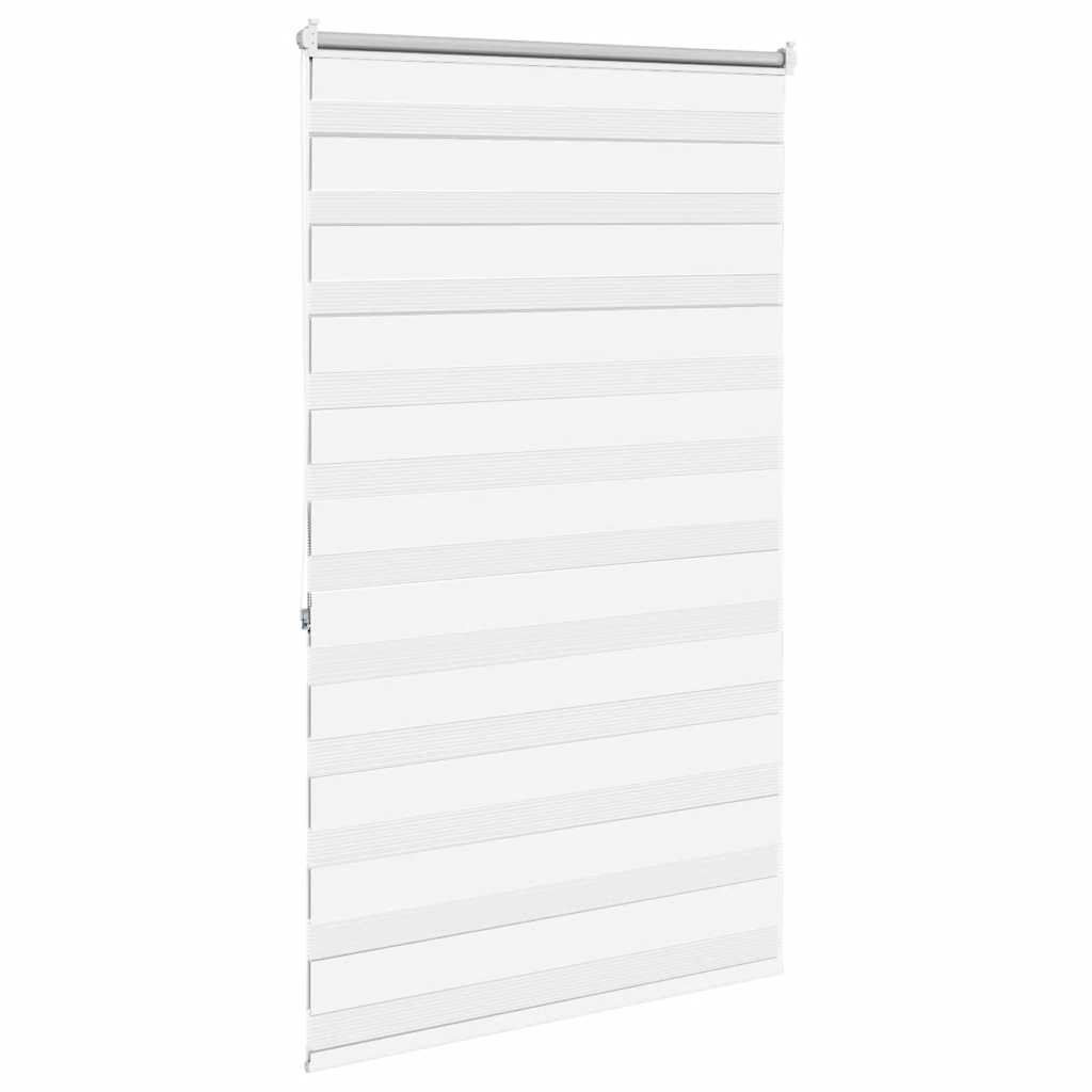 Zebra zavjesa 100,9 x 175 cm Širina tkanine 96,7 cm bijela