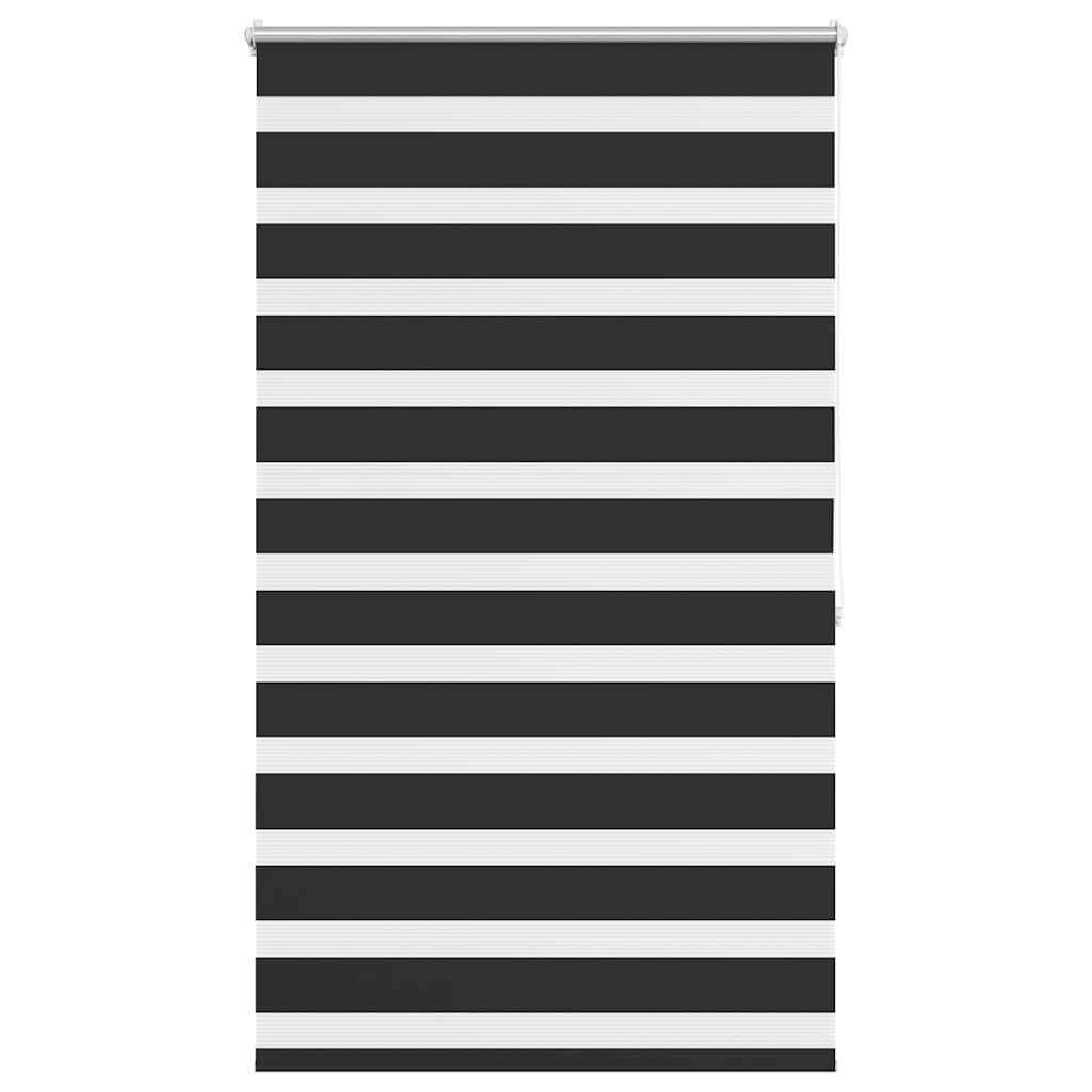 Zebra zavjesa 100,9 x 175 cm Širina tkanine 96,7 cm crna