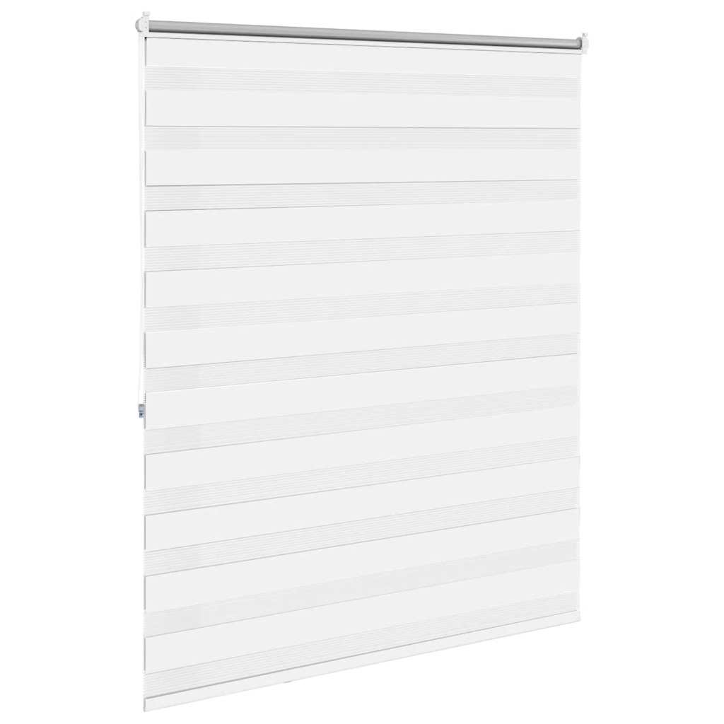 Zebra zavjesa 120,9 x 175 cm Širina tkanine 116,7 cm bijela