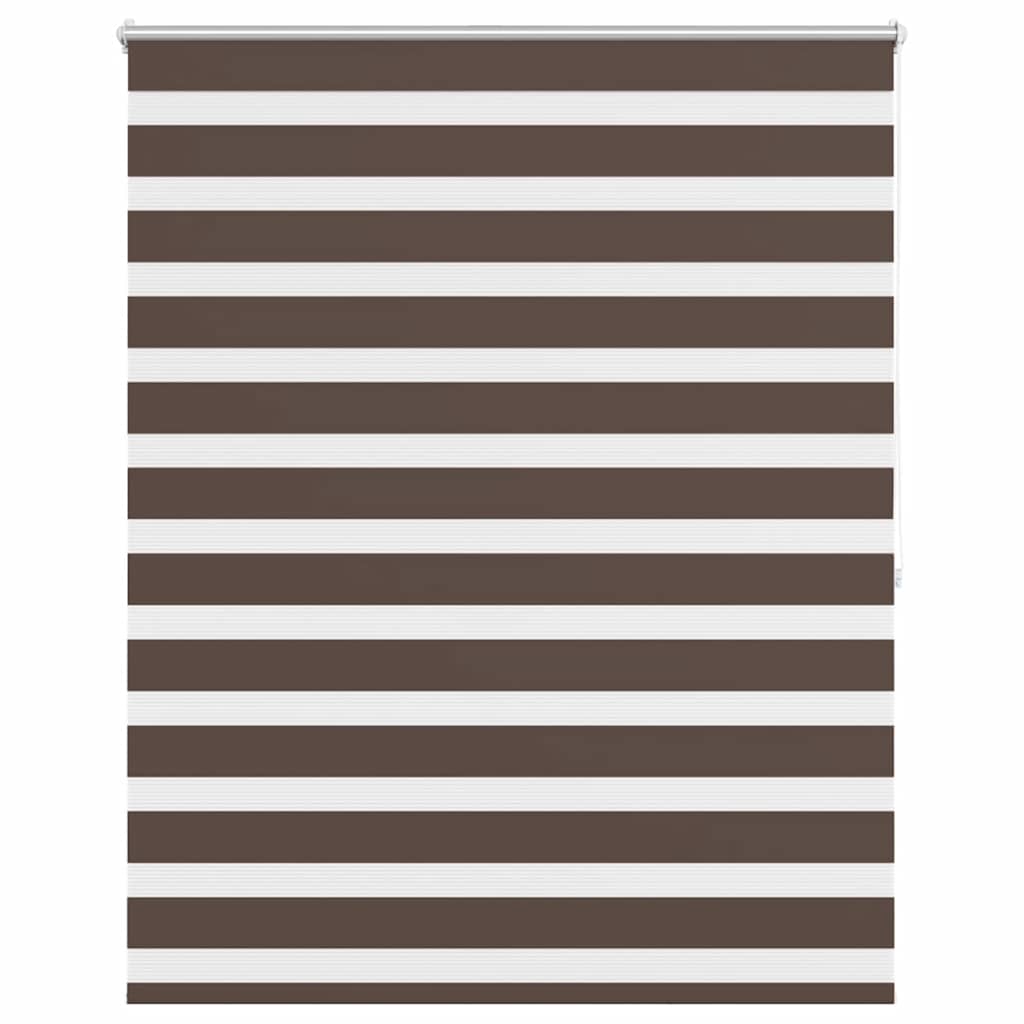 Zebra zavjesa 120,9x175 cm Širina tkanine 116,7 cm boje kave