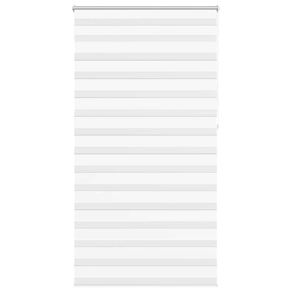 Zebra zavjesa 120,9 x 230 cm Širina tkanine 116,7 cm bijela