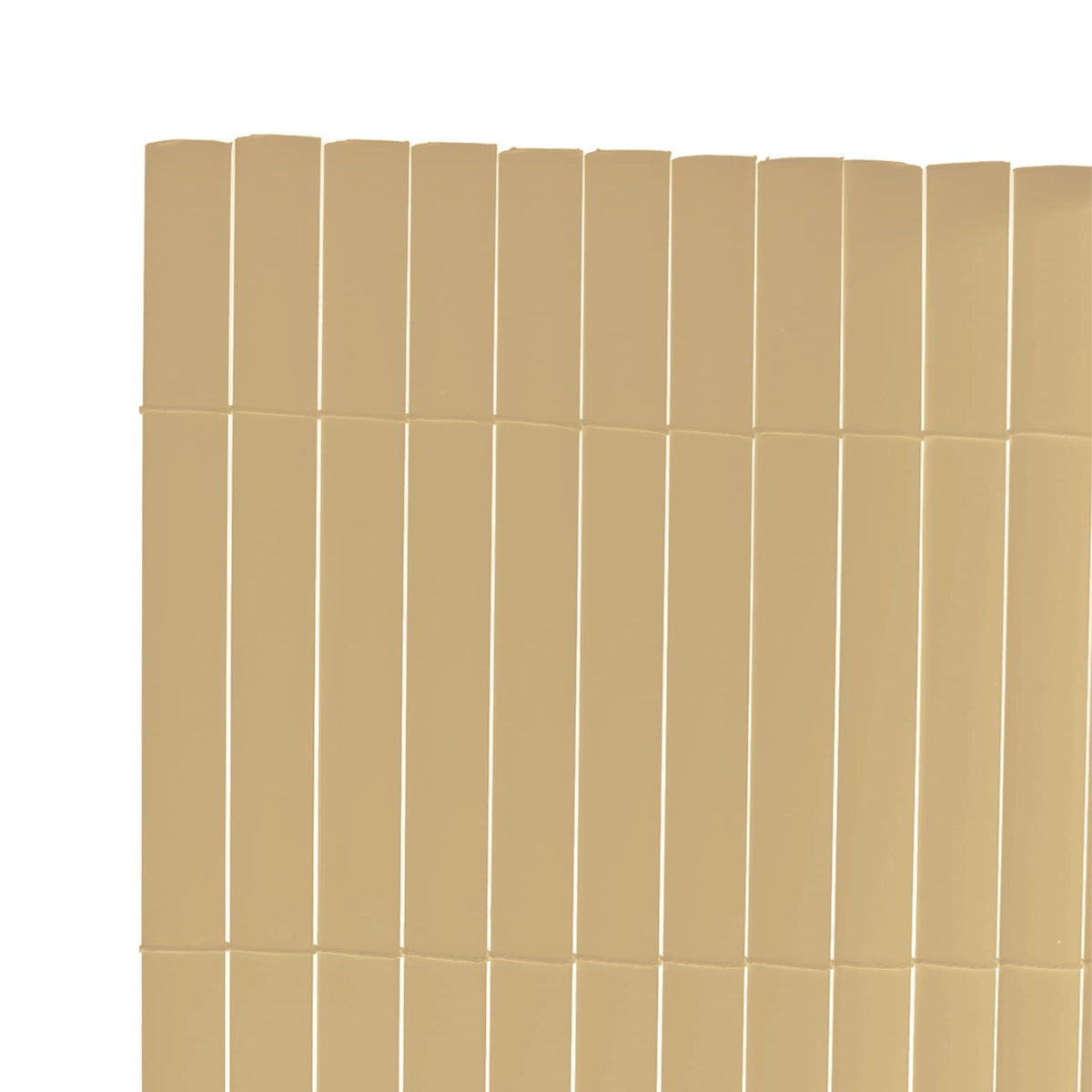 Panele ograde Žuta PVC