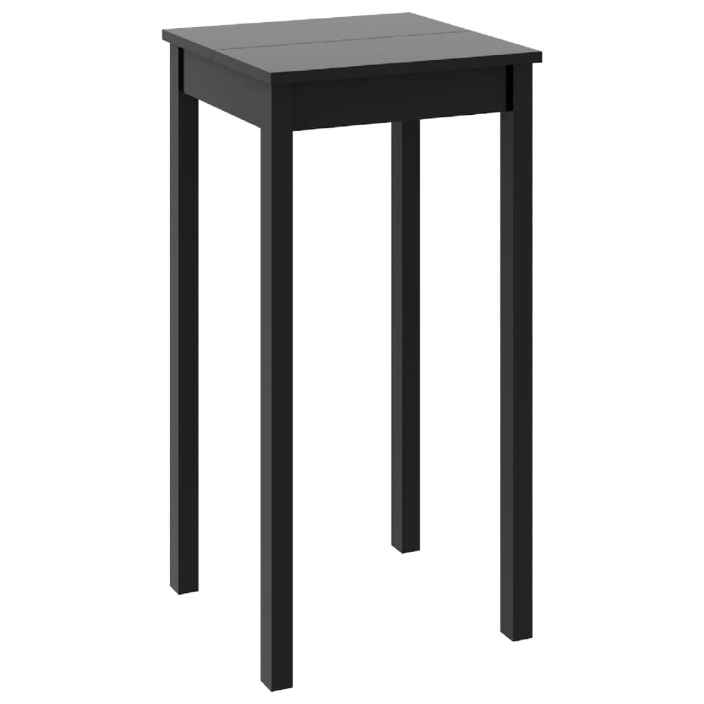 Barski stol MDF crni 55 x 55 x 107 cm