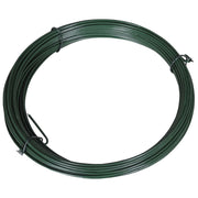Žica za zatezanje ograde 25 m 1,4/2 mm čelična zelena