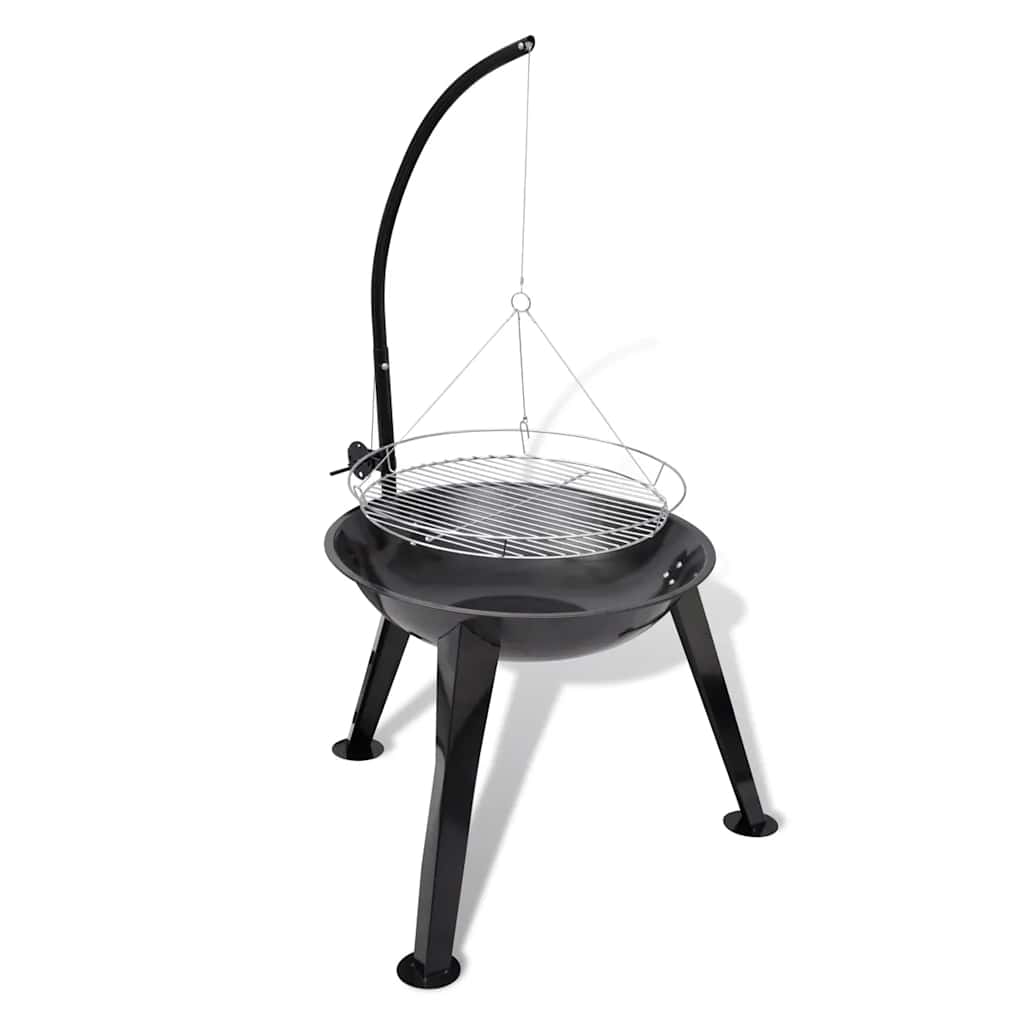 Okrugli BBQ roštilj za kotlovinu, viseći