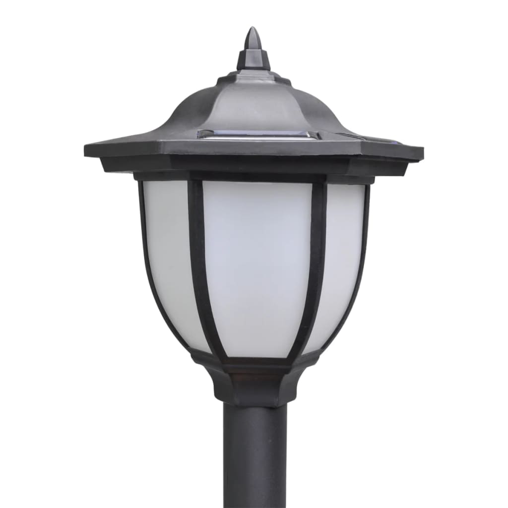 Lanac ograda sa 2 LED solarne lampe i 2 stupa