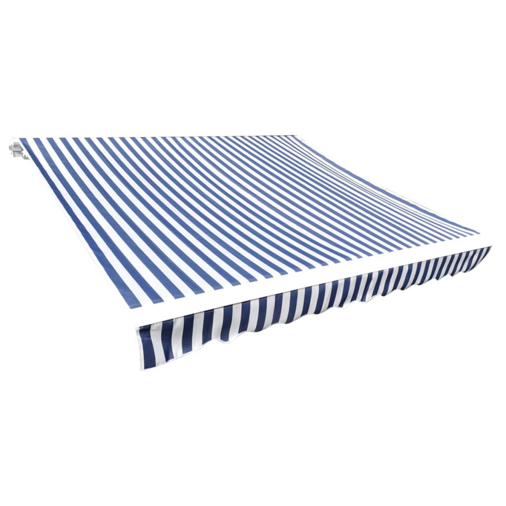 Platno za tendu plavo-bijelo 4 x 3 m (okvir nije uključen)