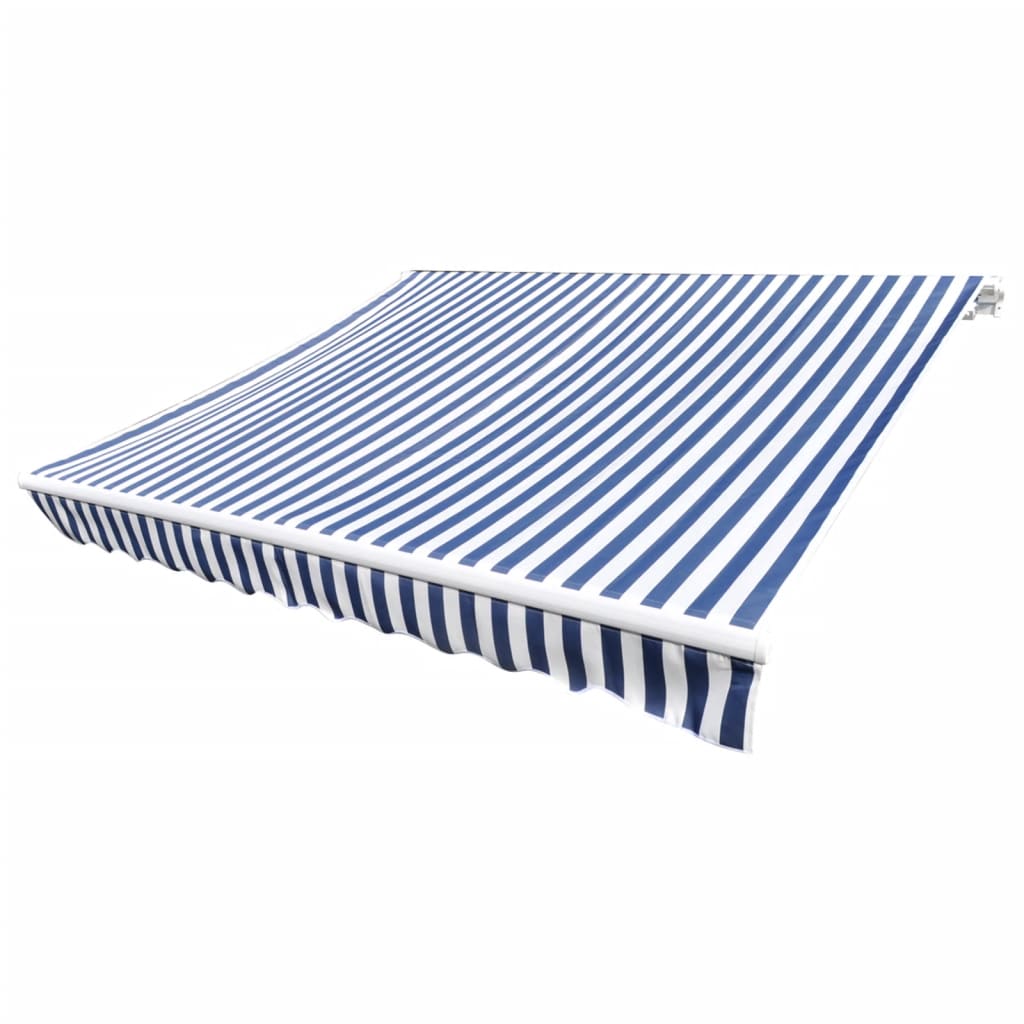 Platno za tendu plavo-bijelo 4 x 3 m (okvir nije uključen)