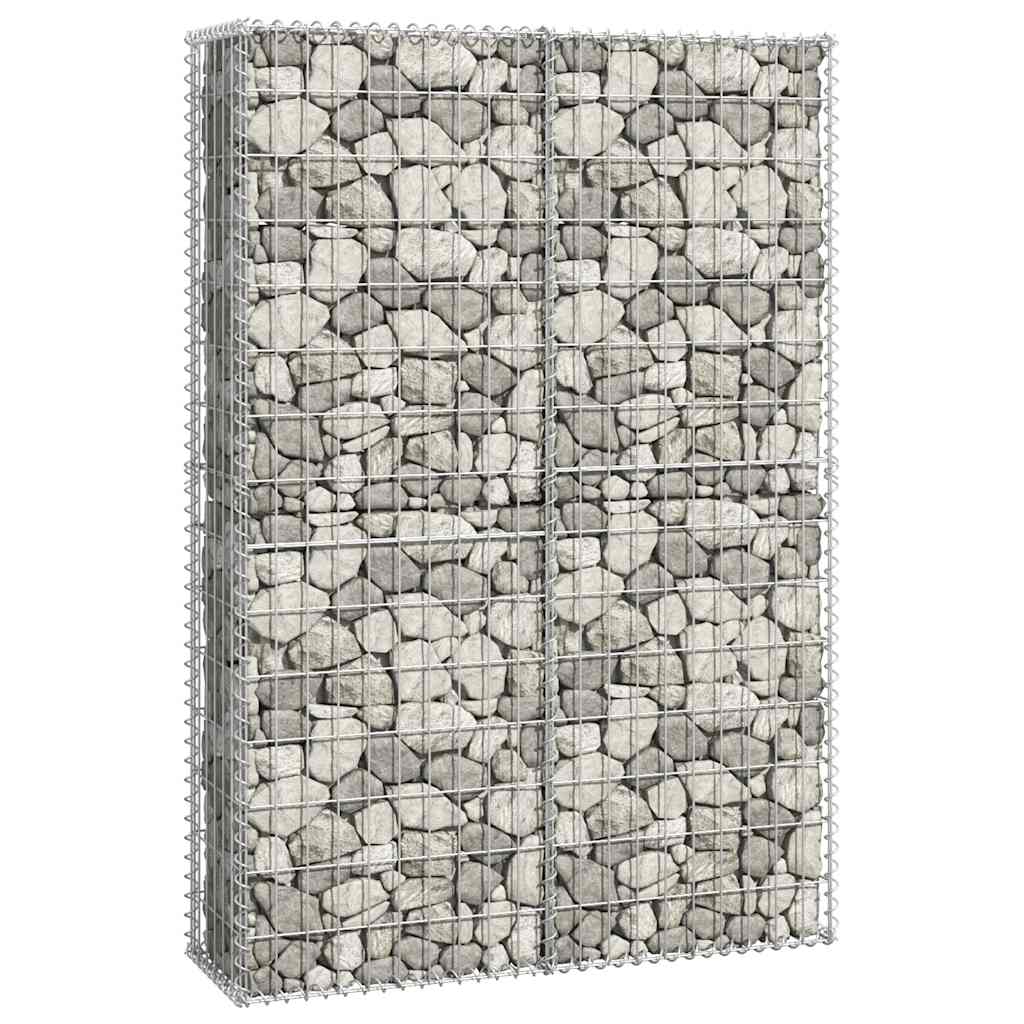 Gabionska košara s poklopcima od pocinčane žice 150 x 100 x 30 cm
