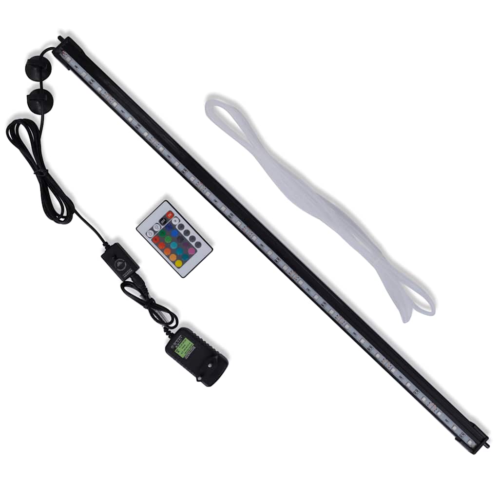 LED svjetiljka s mjehurićima za akvarij RGB 71 cm