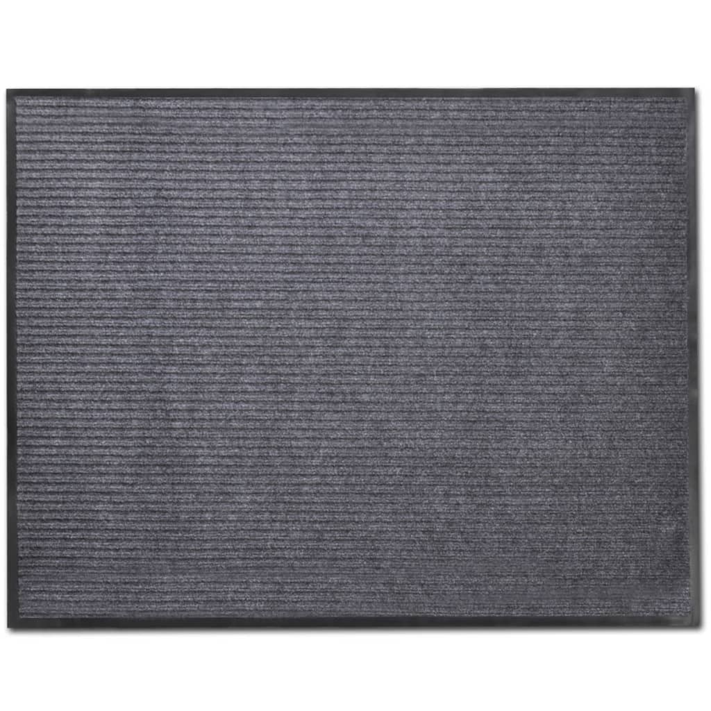 Otirač sivi 90 x 120 cm PVC
