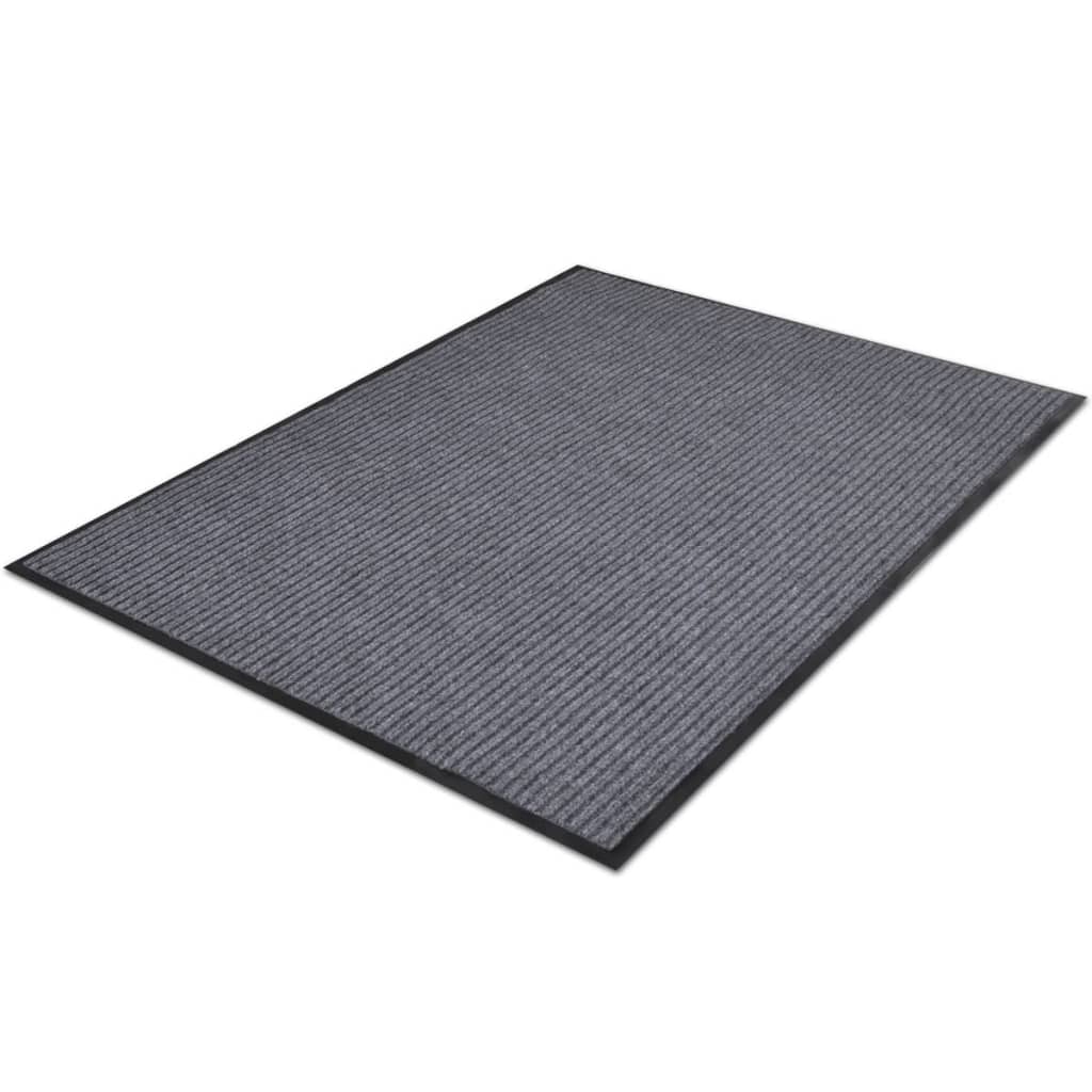 Otirač sivi 90 x 120 cm PVC